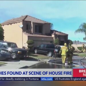 Homicide investigation underway after 3 bodies found after Riverside house fire