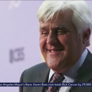 Jay Leno being treated for burns after car fire in his garage