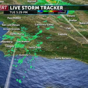 Lingering chance of light rain, chilly temperatures
