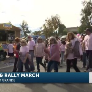 Arroyo Grande Community Hospital Foundation holds the Rise & Rally March to fight breast ...