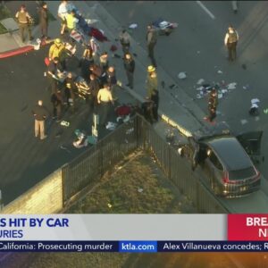 Multiple LASD cadets injured by car in South Whittier