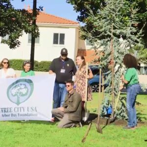San Luis Obispo celebrates its 39th annual Arbor Day since the pandemic restrictions