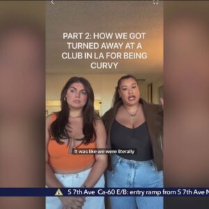 Women speak out after being denied entry into Hollywood bar due to their body size