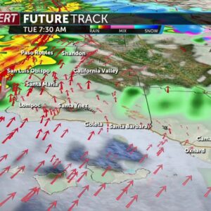 Heavier rain and wind hitting the region Tuesday, triggering several advisories