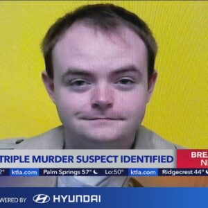 Riverside triple murder suspect identified