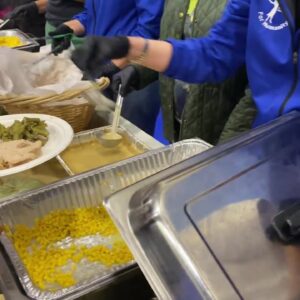 Thanksgiving dinner comes early at the Boys & Girls club