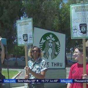 Starbucks workers to strikes at more than 100 U.S. stores, including 5 in Los Angeles area