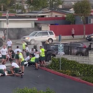 Video shows moments after crash that injured law enforcement recruits in South Whittier