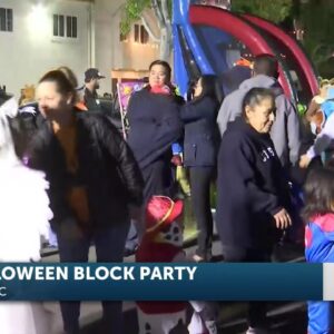 Lompoc’s Foursquare Church held its annual Family Fun Block Party Halloween night