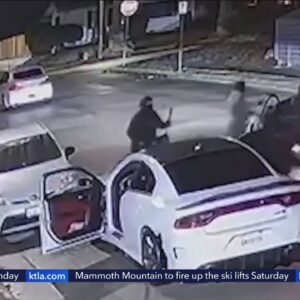 Video shows group of thieves steal catalytic converter in L.A.