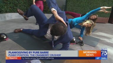 Pure Barre's Planksgiving helps keep fitness goals on track through Thanksgiving indulgence