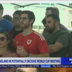 World Cup fans gathered to watch USA vs. England match