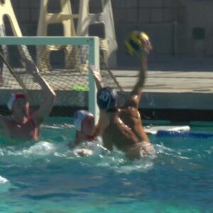 DP boys water polo wins another close playoff game to advance to semifinals