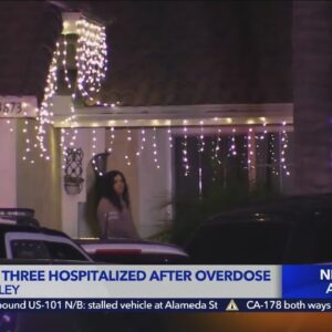 1 dead, 3 hospitalized after overdose