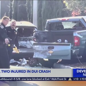 2 dead, 2 hospitalized after West Covina DUI crash