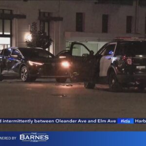 2 LAPD officers injured in crash