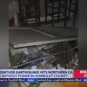 6.4 magnitude earthquake shakes parts of Northern California
