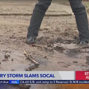 Southern California storm continues to bring rain, wind to Los Angeles and beyond