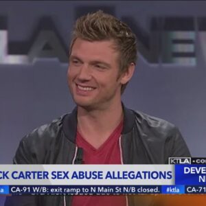 Backstreet Boy Nick Carter accused of raping teen in 2001