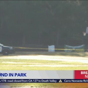 Body, rifle found near basketball courts in Santa Clarita Park
