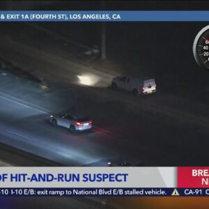 CHP takes hit-and-run suspect, 4 passengers into custody after pursuit