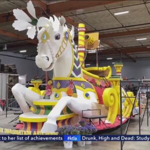 Rose Parade Float Preview: City of Alhambra, City of Hope, and Rotary International
