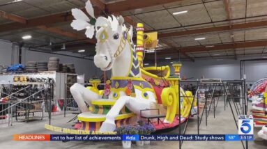 Rose Parade Float Preview: City of Alhambra, City of Hope, and Rotary International