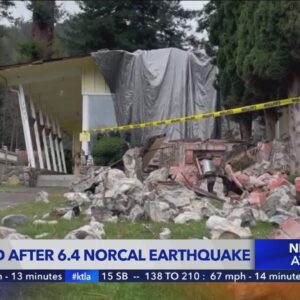 2 dead, 11 injured after 6.4 magnitude earthquake hits Northern California