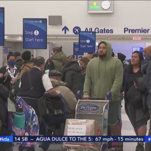 LAX Airport prepares for holiday rush as millions travel through airport in coming weeks