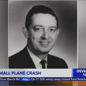 Former mayor confirmed dead in plane crash on Santa Monica beach