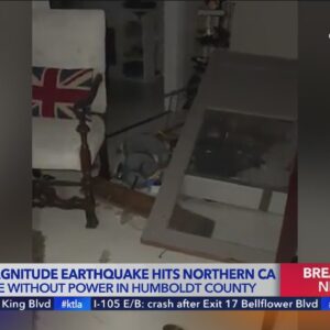 Powerful quake damages homes, cuts power to thousands in Northern California