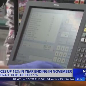 Grocery prices up 12%