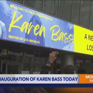 Karen Bass to be sworn in as mayor by Vice President Harris