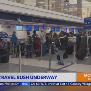 LAX’s busiest days arrive this week during holiday travel rush
