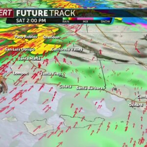 Light showers for now, stormy conditions ahead