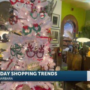 Locals wrap up Christmas shopping in Santa Barbara