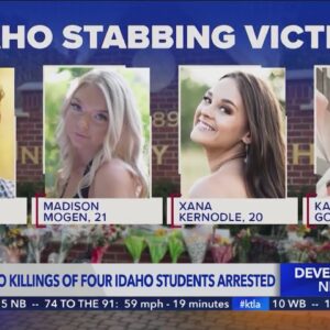 Man linked to killings of 4 Idaho students arrested