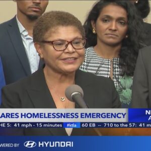 Mayor Bass declares homelessness emergency