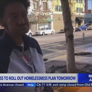 Mayor Bass to rollout homelessness plan Tuesday