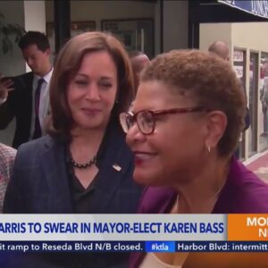 Mayor-elect Karen Bass prepares to take office