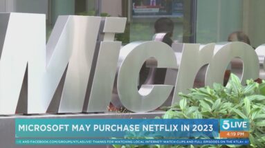 Microsoft considering to acquire Netflix