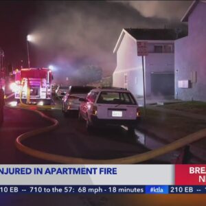 Mother killed, child critical following apartment fire in Downey