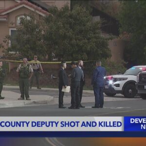 Community mourns after Riverside County sheriff's deputy fatally shot in line of duty