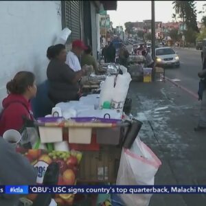 Santa Ana shuts down more than 100 street vendors, citing health concerns