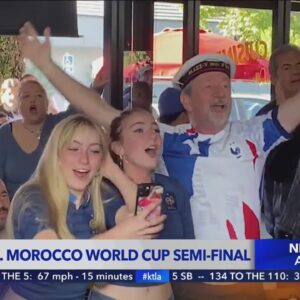 O.C. fans celebrate France's World Cup win against Morocco