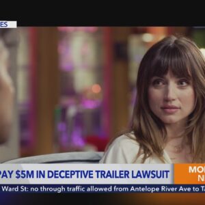 Ana De Armis movie trailer lawsuit means studios could be sued for false advertising