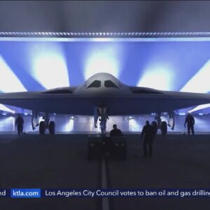 Pentagon unveils new nuclear stealth bomber after years of secrecy