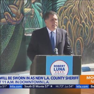 Robert Luna to be sworn in as Los Angeles County sheriff