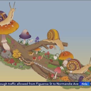 Rose Parade Float Preview: Cal Poly