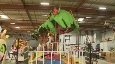 Rose Parade Float Preview / Phoenix Decorating - City of Hope